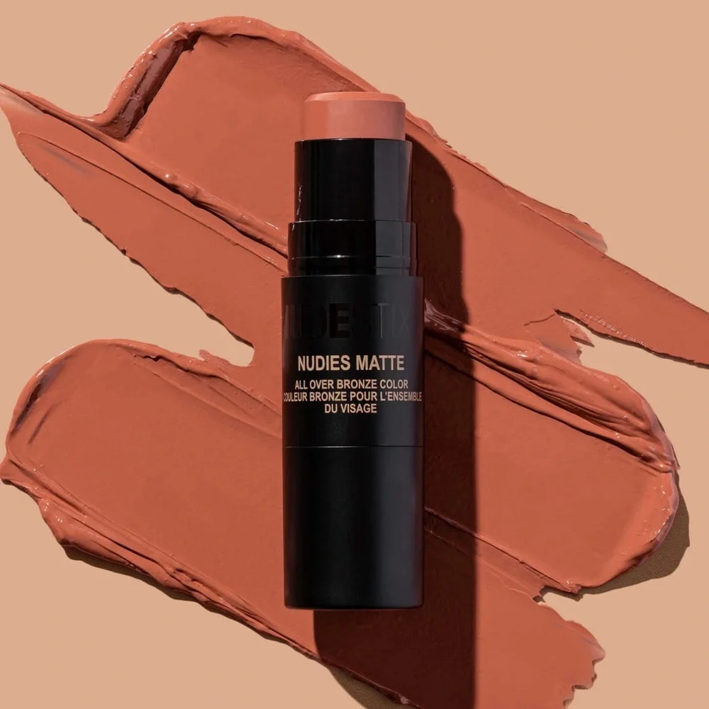 Nudestix SUNKISSED Nudies Cream Bronzer Stick | NEW | Matte Bronze Blush Stick